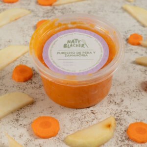 Purecito de Pera y Zanahoria