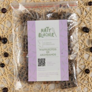 Wafflecitos de Arandanos